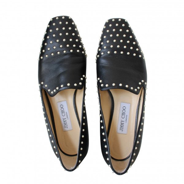 Jimmy Choo Jaida Flat Studded Loafers