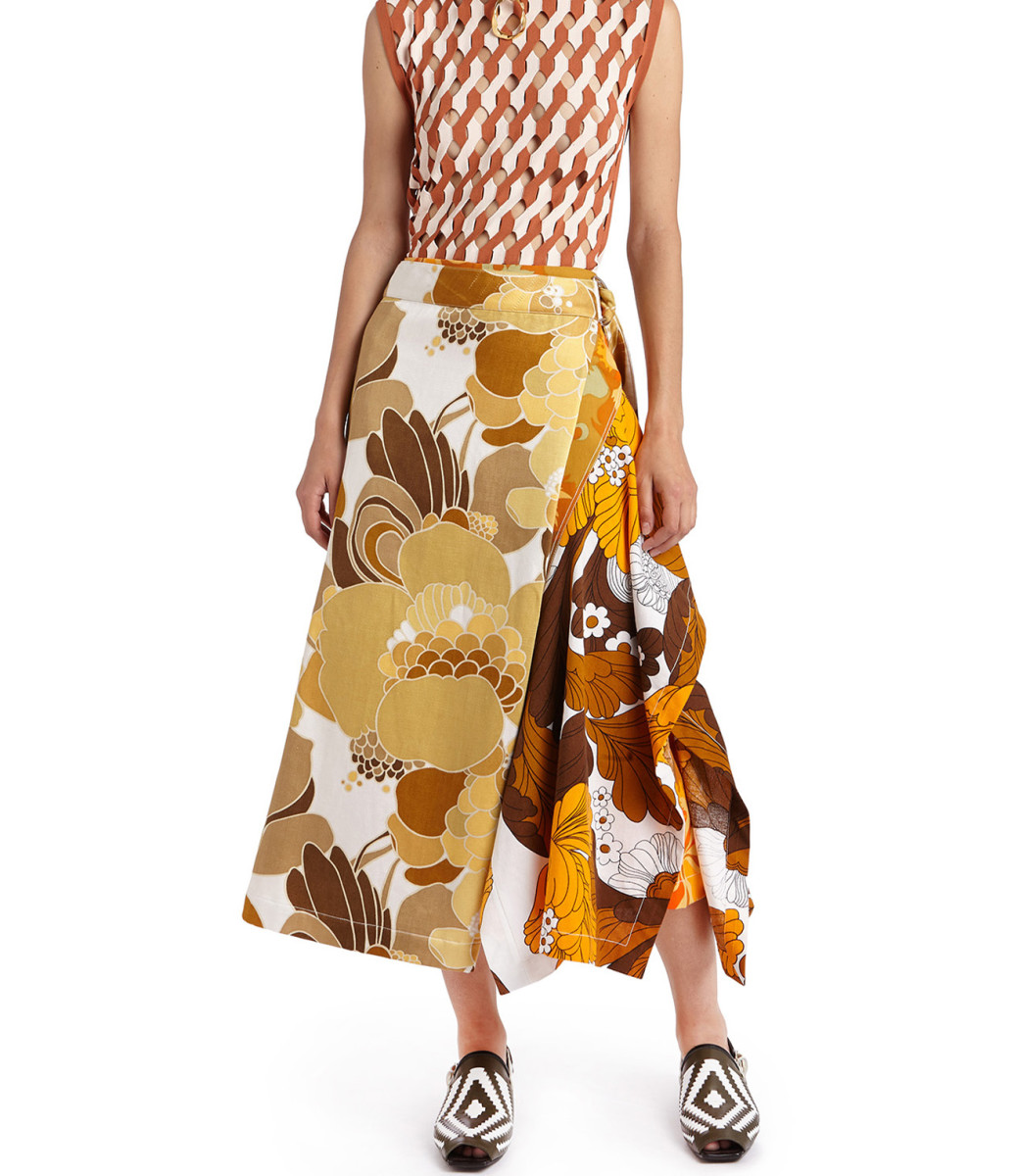 Colville Yellow Flower Skirt