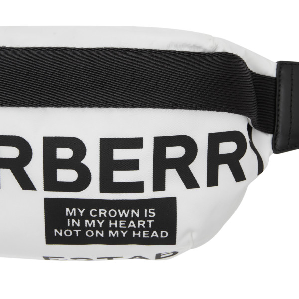 Burberry Medium Logo Print Bum Bag