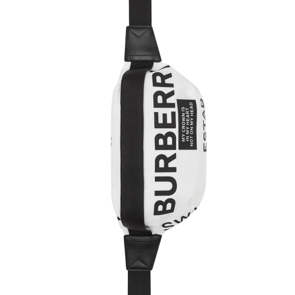 Burberry Medium Logo Print Bum Bag
