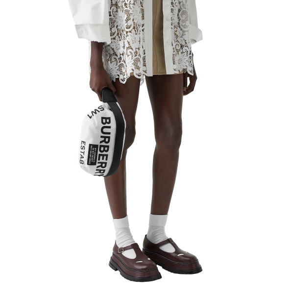 Burberry Medium Logo Print Bum Bag