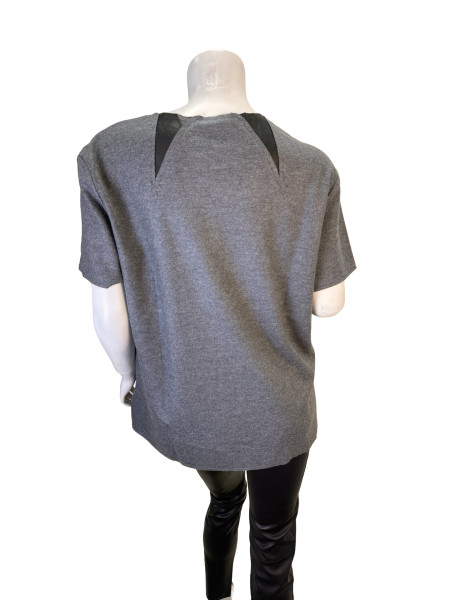 Fendi Grey Wool T-Shirt