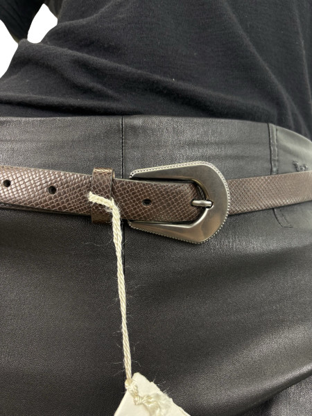 Brunello Cucinelli Belt with Metal Buckle