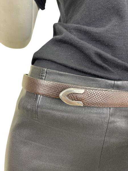 Brunello Cucinelli Belt with Metal Buckle
