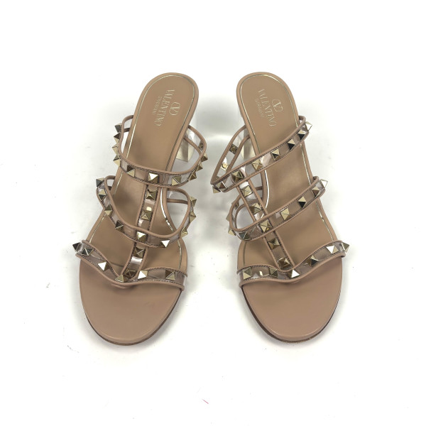 Valentino Rockstud PVC Sandals