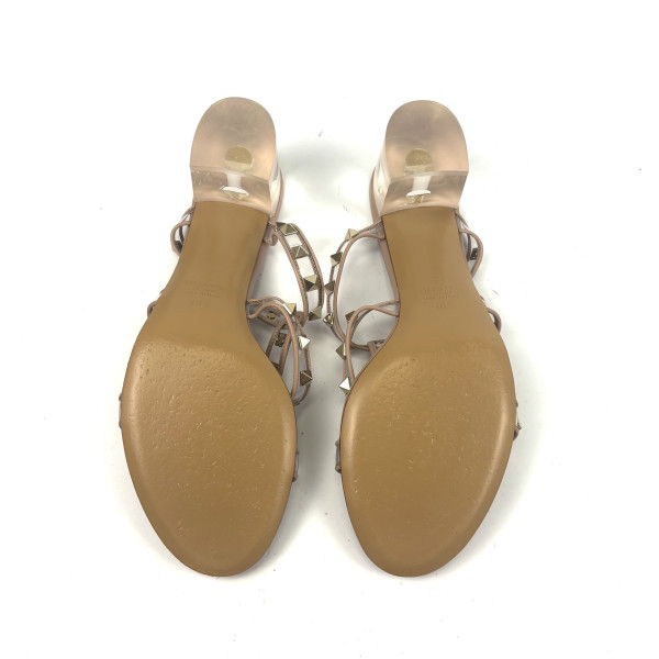 Valentino Rockstud PVC Sandals