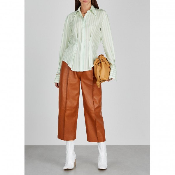 Petar Petrov Chablis Striped Silk Shirt