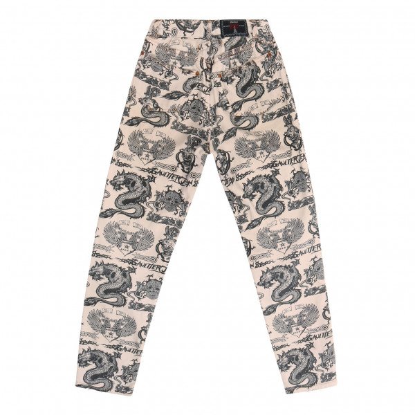 Jean Paul Gaultier Vintage Printed Jeans