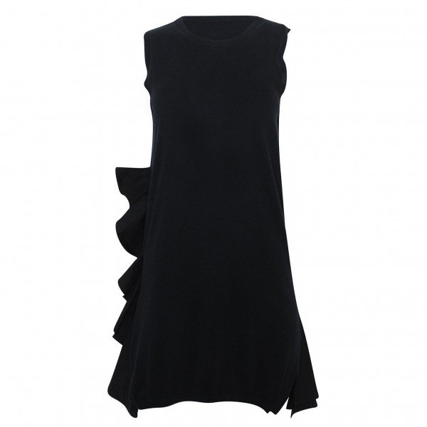 Rent Buy Miu Miu Asymmetrical Ruffle Mini Dress | MY WARDROBE HQ