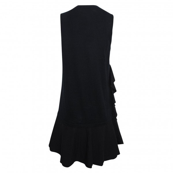 Miu Miu Asymmetrical Ruffle Mini Dress