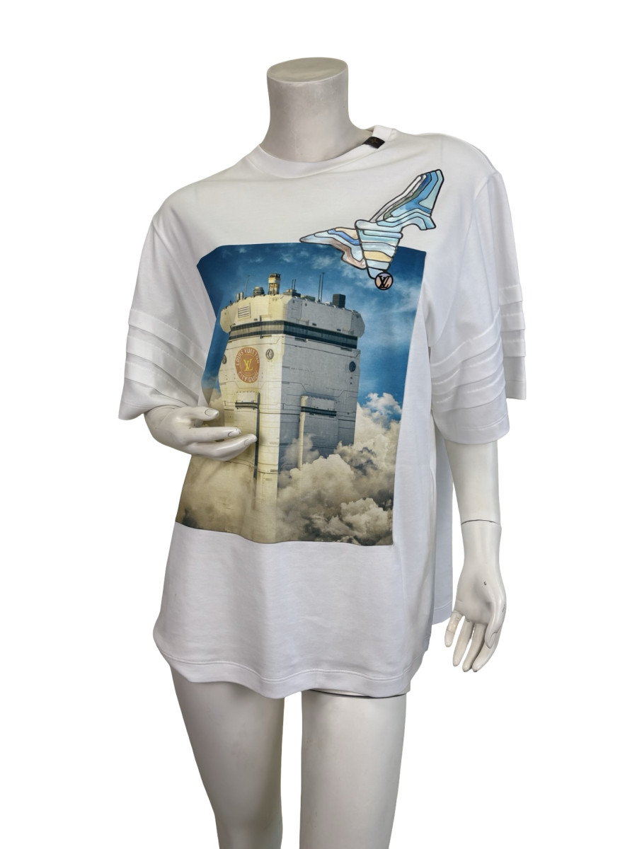 Louis Vuitton Graphic T-Shirt – Rocket Launch Print
