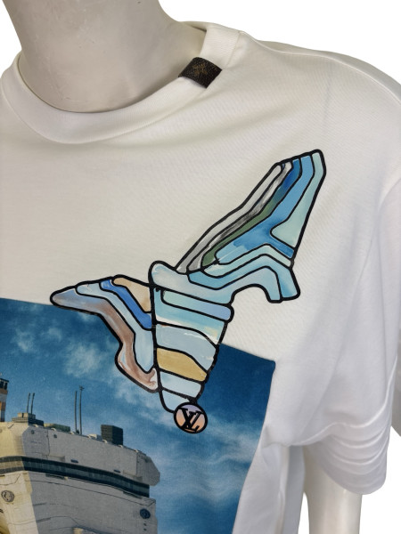Louis Vuitton Graphic T-Shirt – Rocket Launch Print