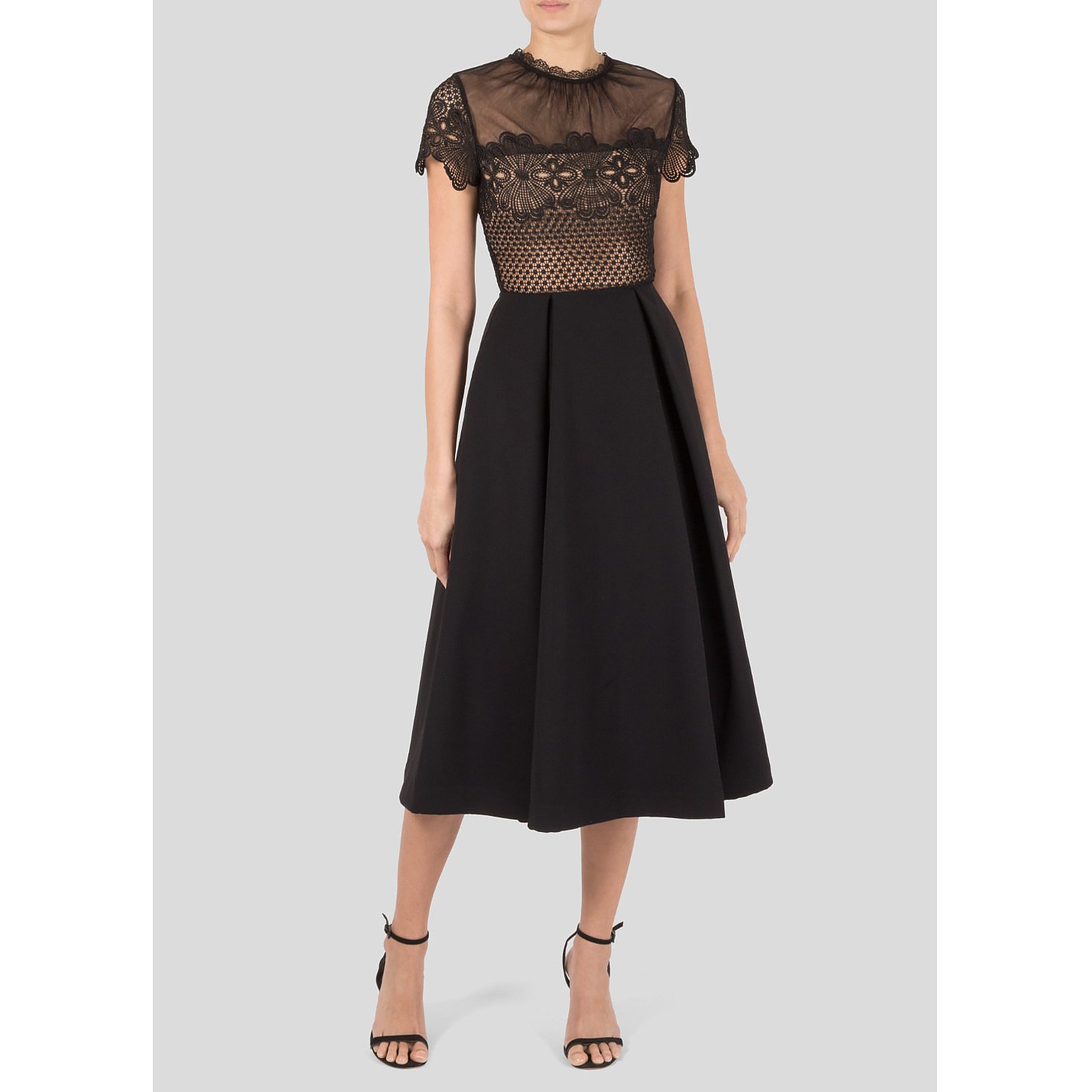 Rent or Buy SelfPortrait Felicia Embroidered Lace Midi