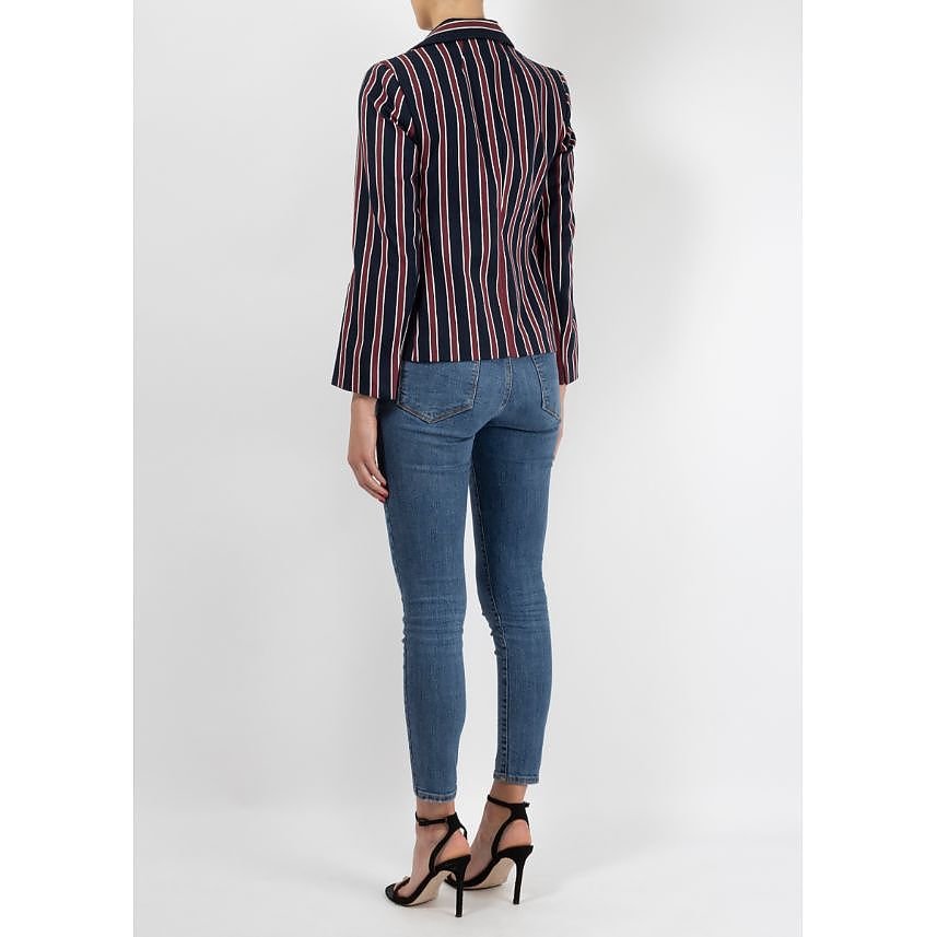 Frame Striped Blazer