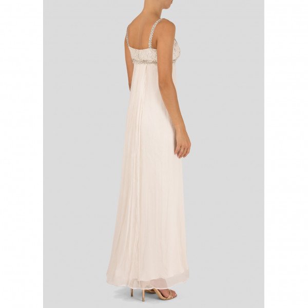 Collette Dinnigan Embellished Empire-Line Gown