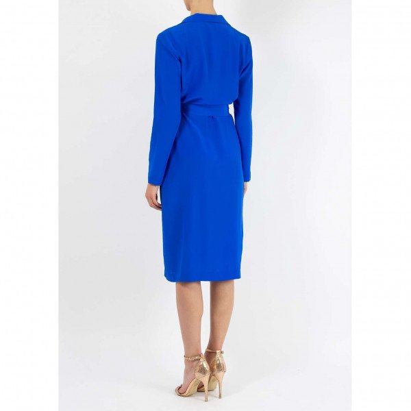 Dhela Silk Wrap Dress