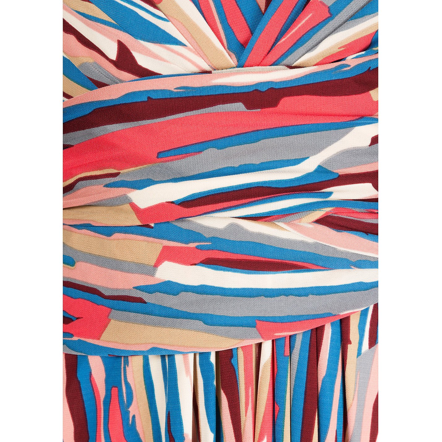 Dhela Multicolour Print Rayon Dress
