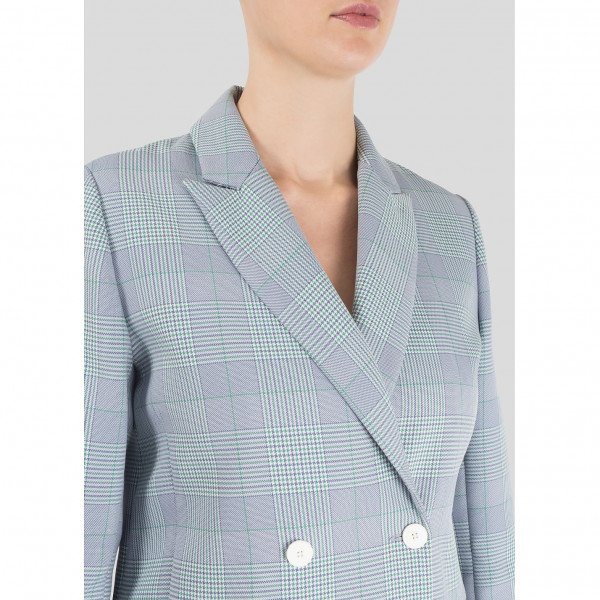 Samsøe & Samsøe Feeley Checked Woven Coat