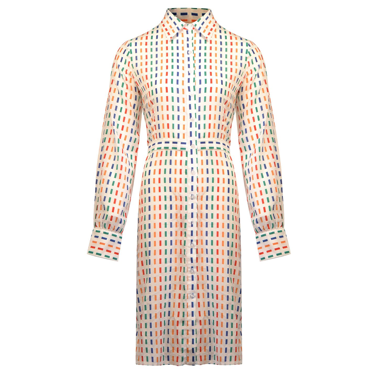 Lisou Sienna Rainbow Dash Print Midi Dress