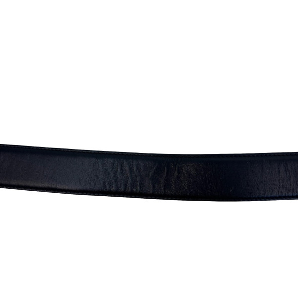 Burberry TB Monogram Leather Belt
