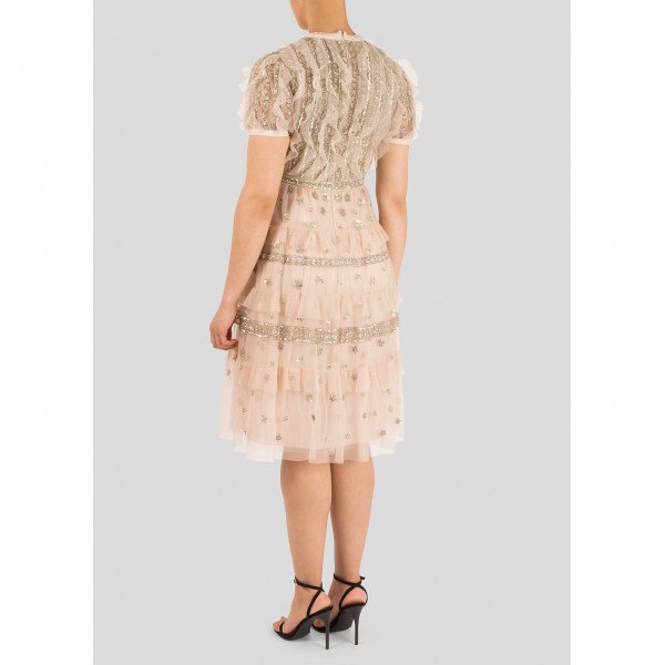 Needle & Thread Jet Frill Embellished Tulle Dress