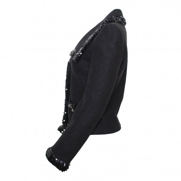 DOLCE & GABBANA Sequin-Trimmed Jacket