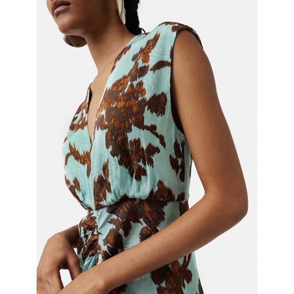 Jigsaw Ikat Posy Jacquard Dress