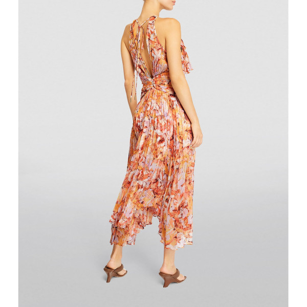 Acler Catherine Pleated Midi Dress