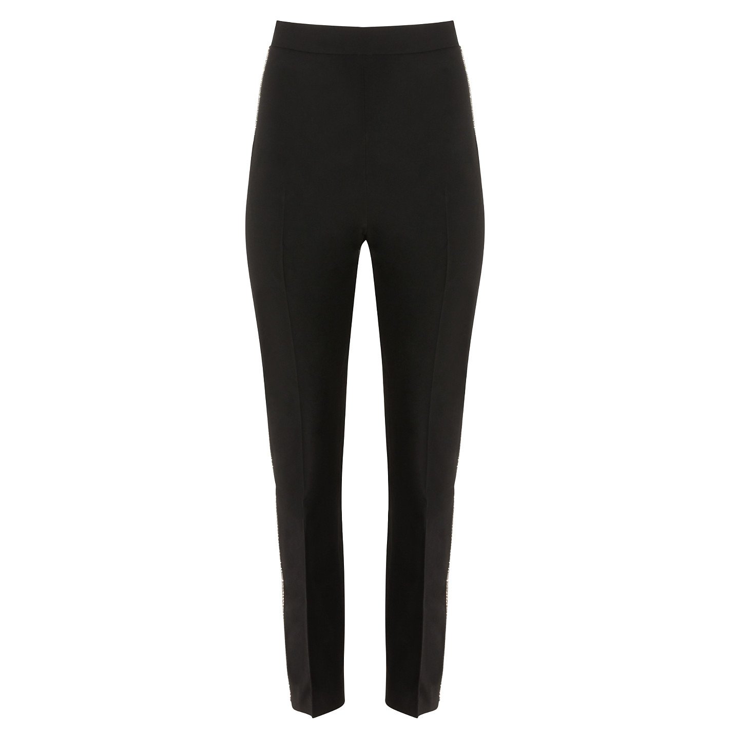 David Koma Crystal-Embellished Tapered Trousers