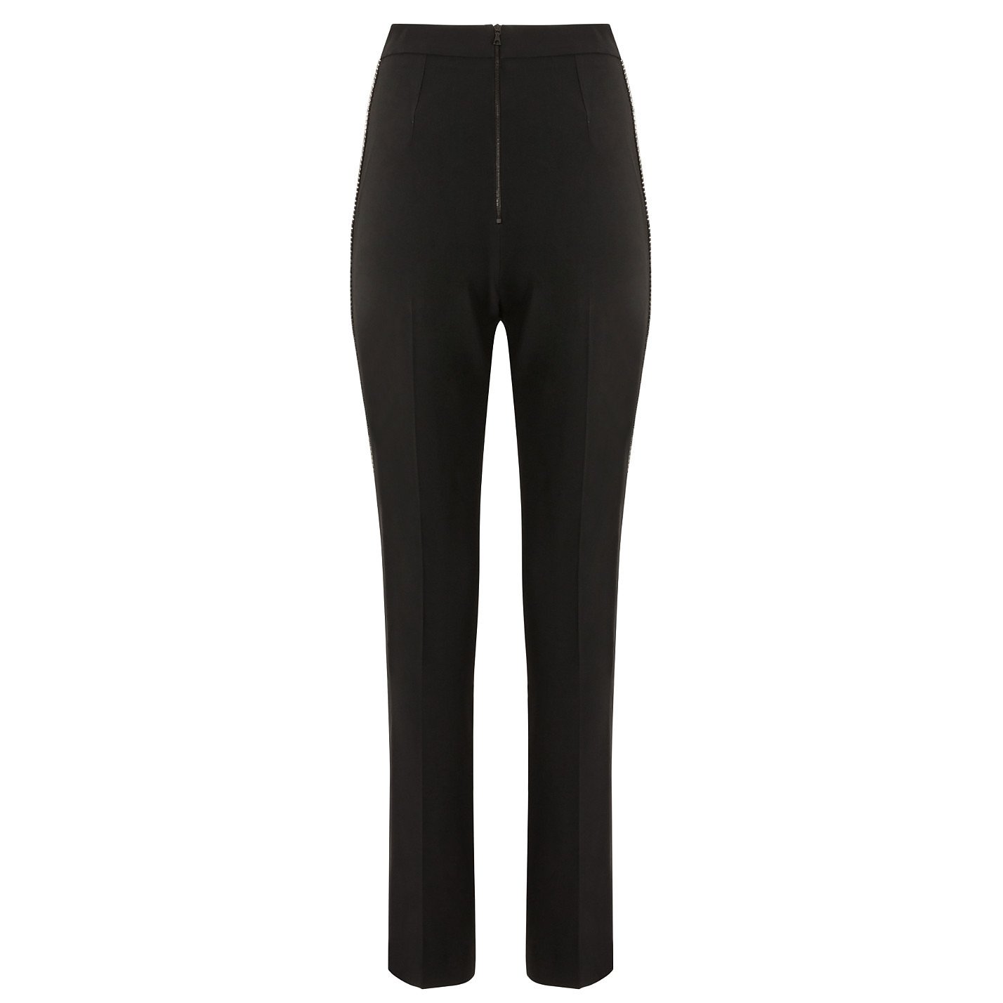 David Koma Crystal-Embellished Tapered Trousers