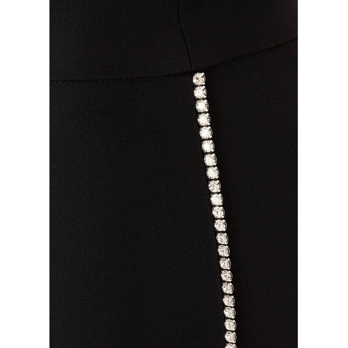 David Koma Crystal-Embellished Tapered Trousers
