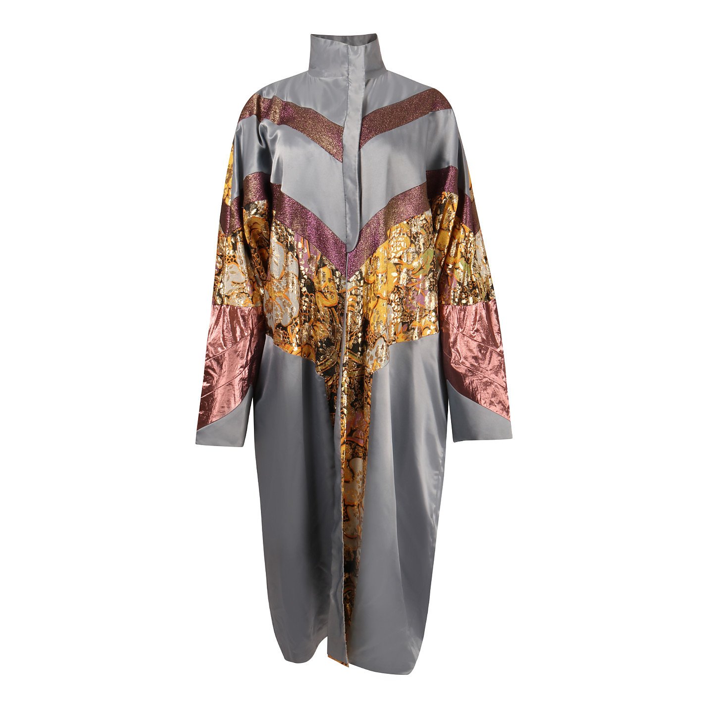 Haniko Metallic Satin Kimono
