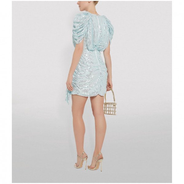 Halpern Sequinned Mini Dress