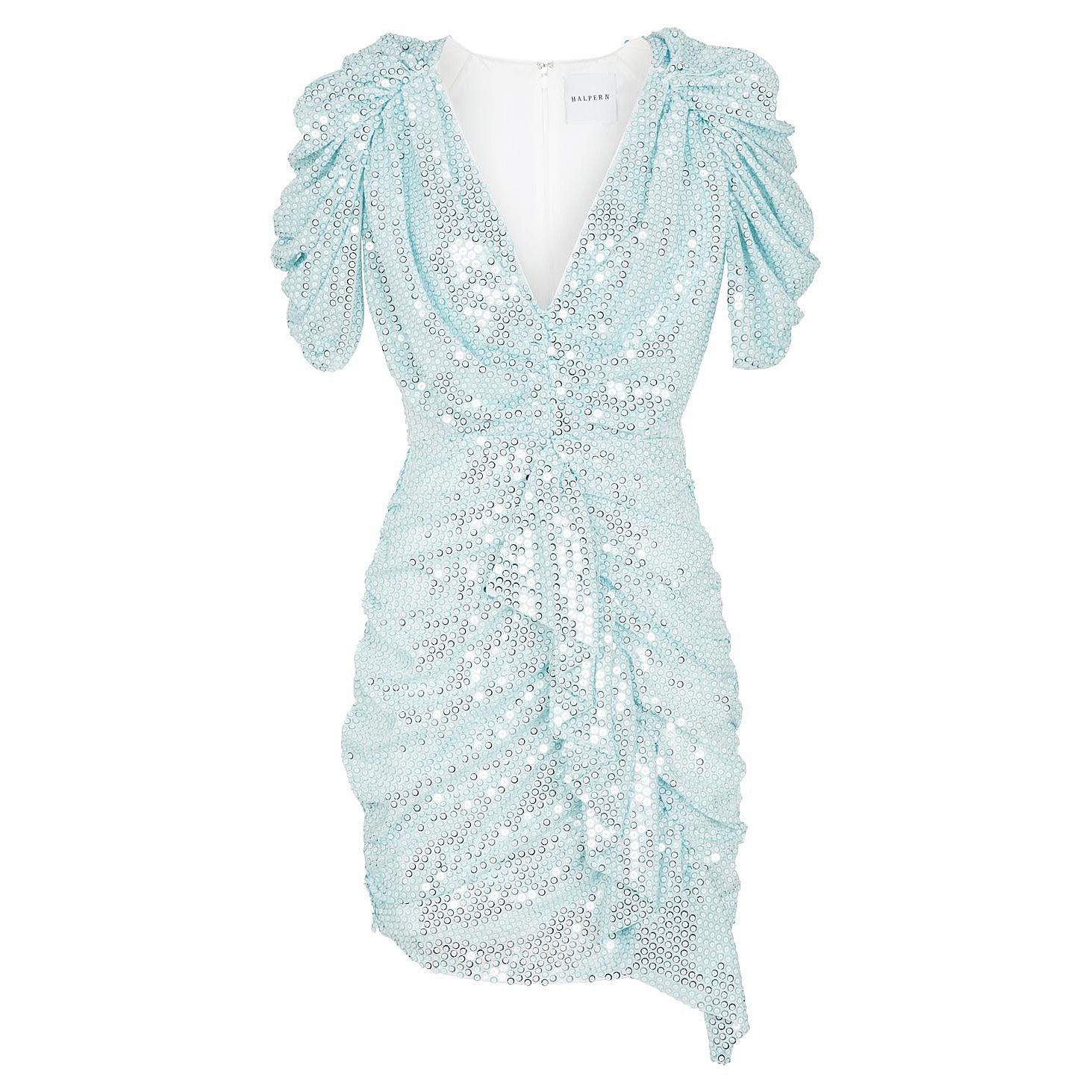 Halpern Sequinned Mini Dress