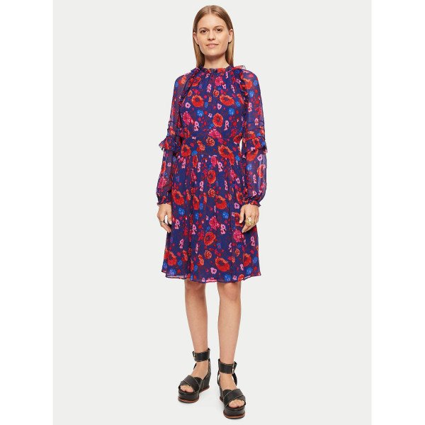 Jigsaw Celestial Floral Dress