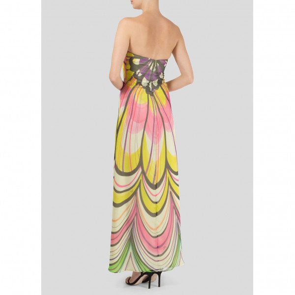 Milly Printed Maxi Dress