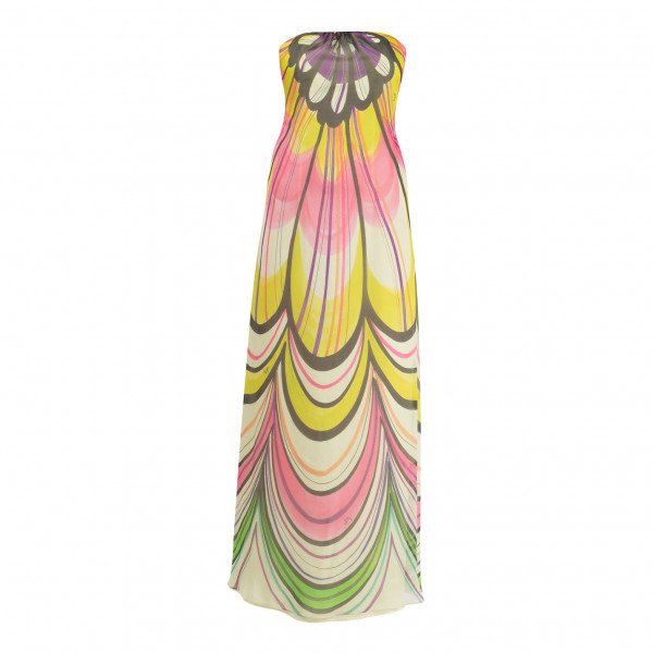 Milly Printed Maxi Dress