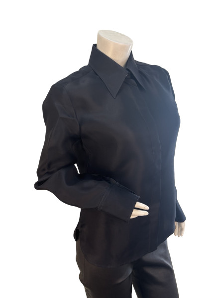 CÉLINE Classic Silk Button-Up Shirt