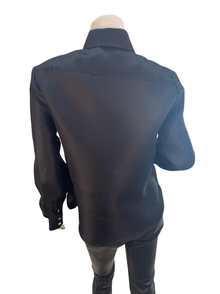 CÉLINE Classic Silk Button-Up Shirt
