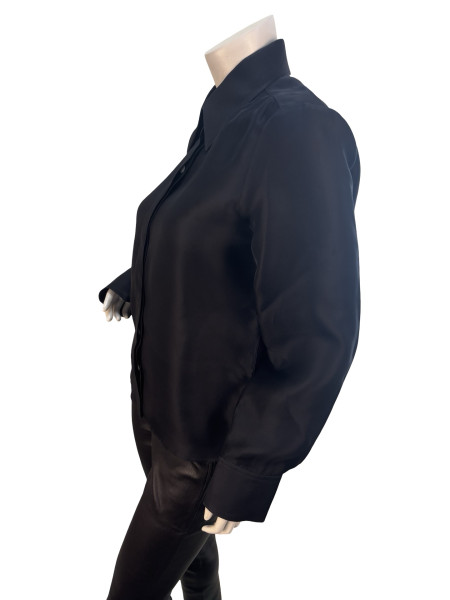 CÉLINE Classic Silk Button-Up Shirt