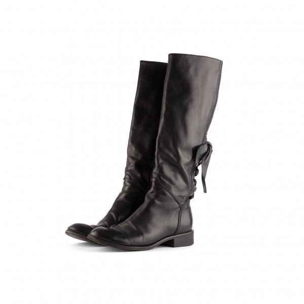 Valentino Boots With Lace-Up Detail