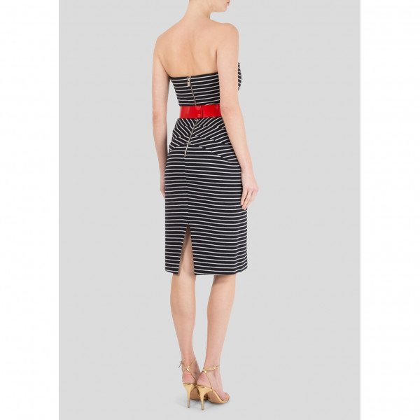 Rent Buy Michael Kors Nautical Striped Strapless Dress MY