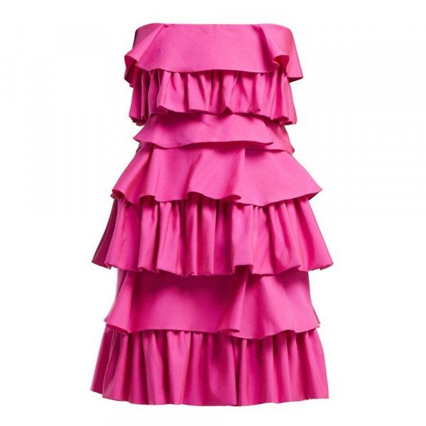 Emilio De La Morena Gloria Ruffle Dress