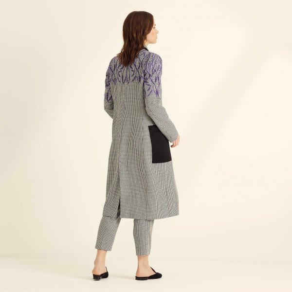 Amanda Wakeley Check Coat