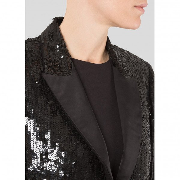 L'Agence Neval Sequin Blazer