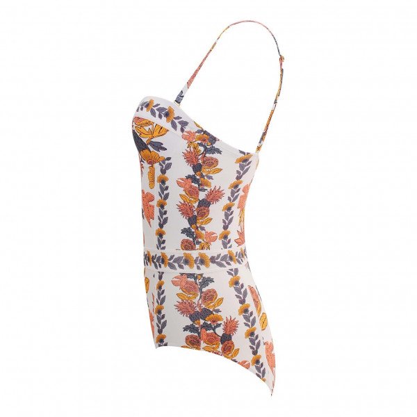 Tory Burch Floral Print Swimsuit