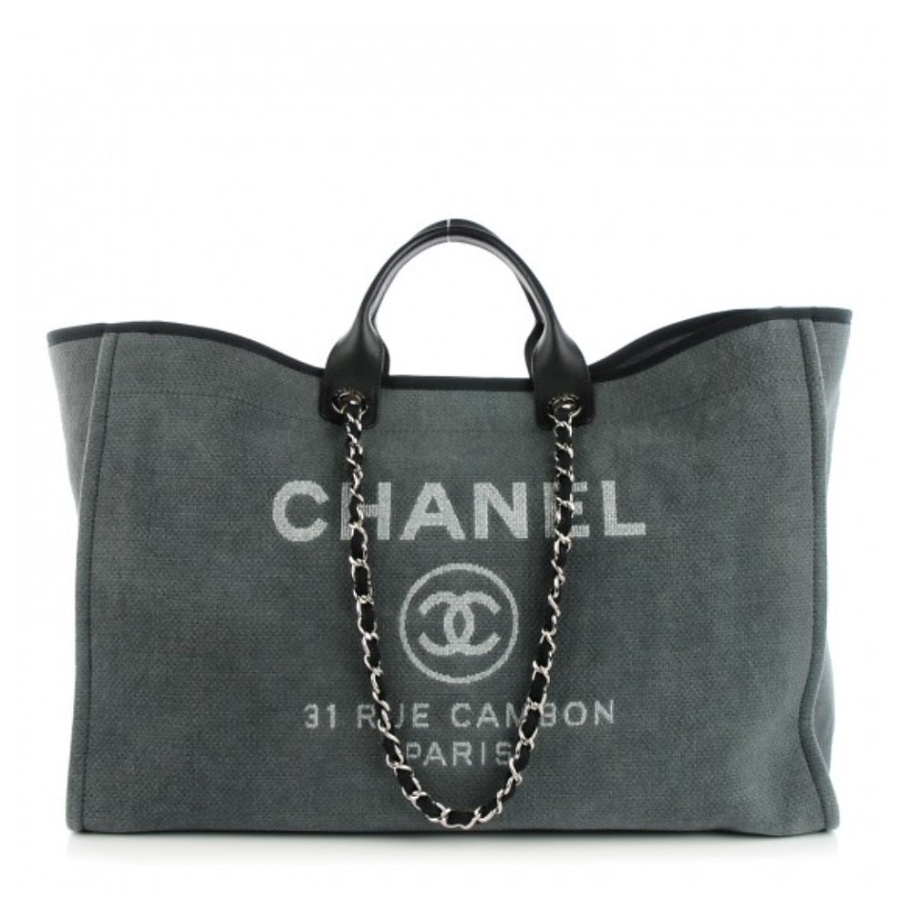 Rent Buy CHANEL Extra Large Deauville Bag | MY WARDROBE HQ
