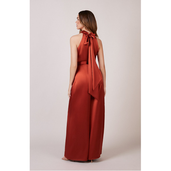 ReWritten Soho Burnt Orange Jumpsuit