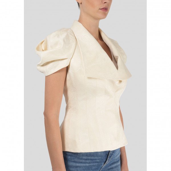 Alexander McQueen Short Sleeve Blazer Jacket