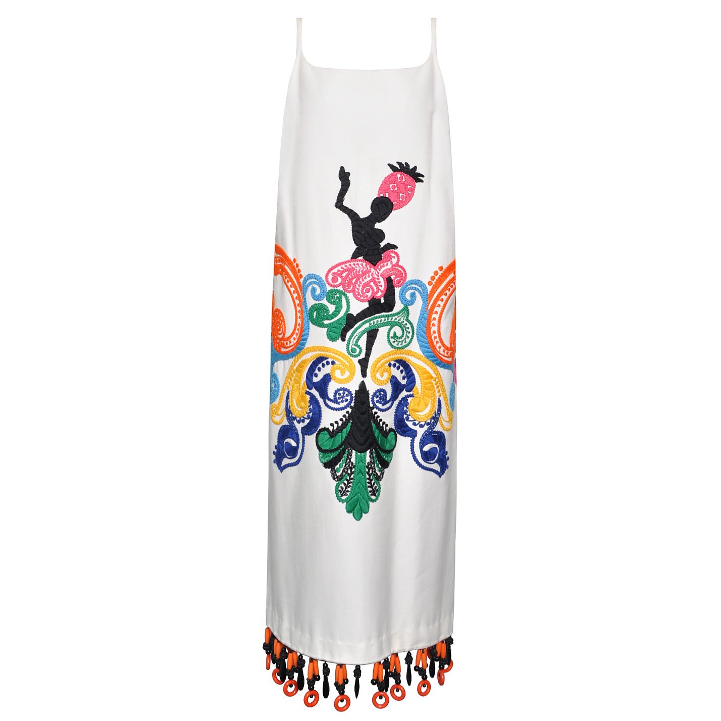 PRADA Embroidered Slip Dress